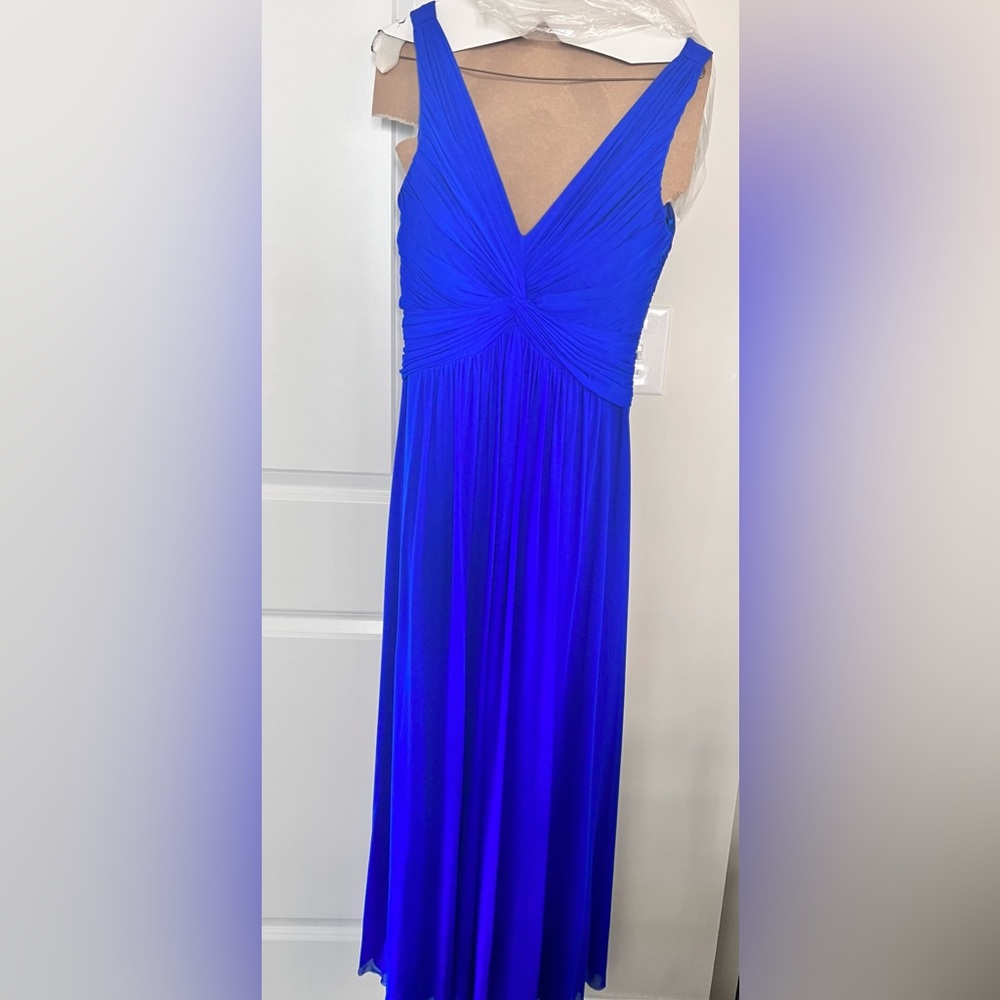 Formal blue dress